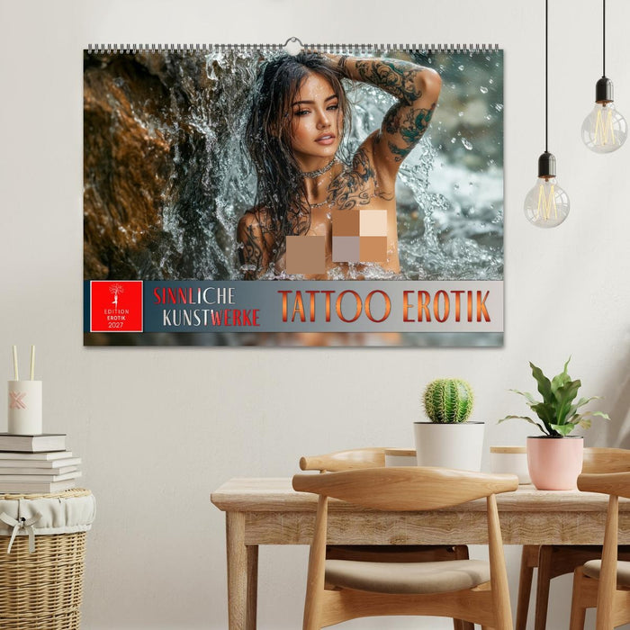 Tattoo Erotik - Sinnliche Kunstwerke (CALVENDO Wandkalender 2027)