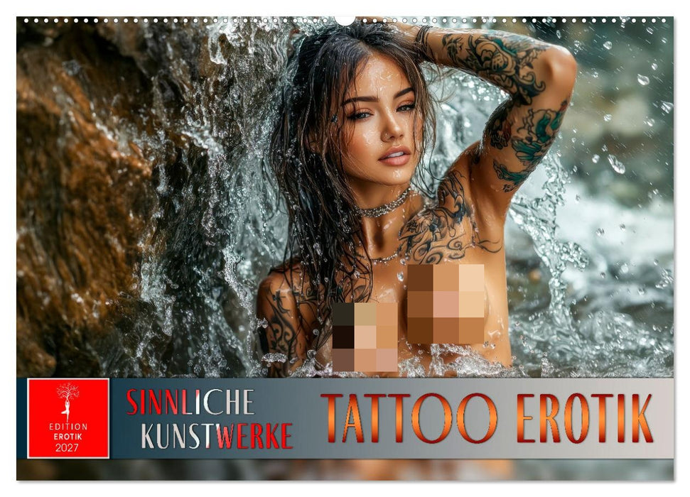 Tattoo Erotik - Sinnliche Kunstwerke (CALVENDO Wandkalender 2027)