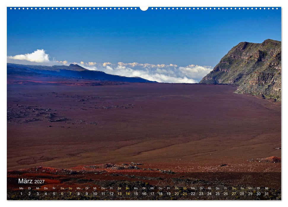 La Reunion - Traumhafte Küsten und Hochgebirge (CALVENDO Wandkalender 2027)