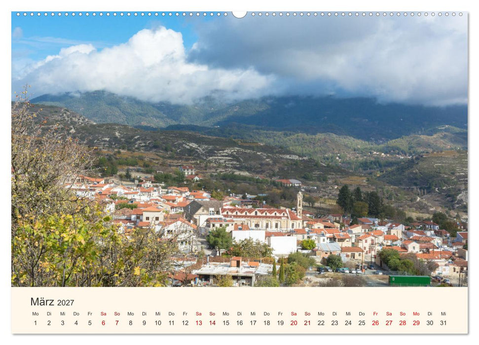 Zypern erleben (CALVENDO Premium Wandkalender 2027)