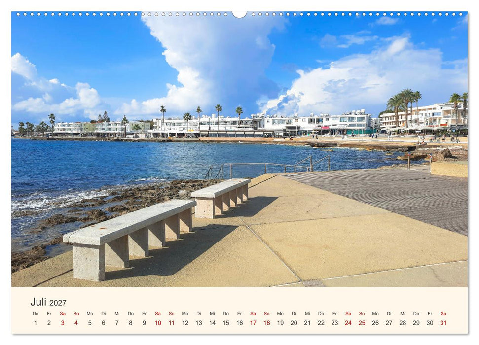 Zypern erleben (CALVENDO Premium Wandkalender 2027)