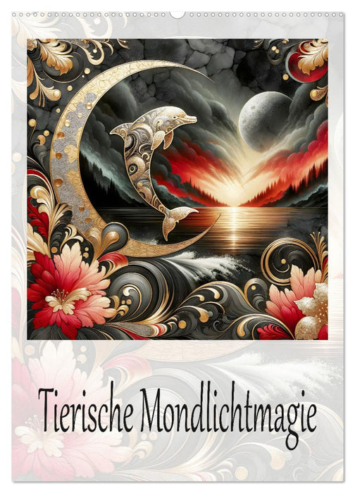Tierische Mondlichtmagie (CALVENDO Wandkalender 2027)