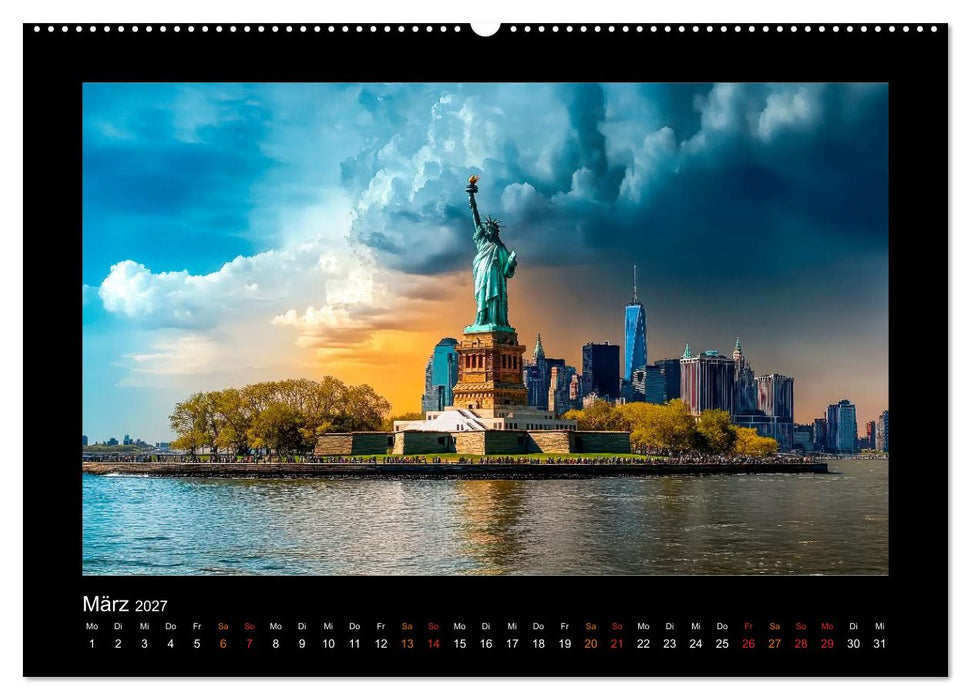 Horizonte entdecken - eine fotografische Weltreise (CALVENDO Wandkalender 2027)