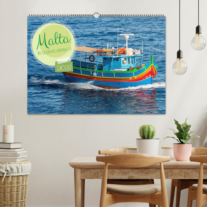 Malta - Wo Geschichte lebendig ist (CALVENDO Wandkalender 2027)