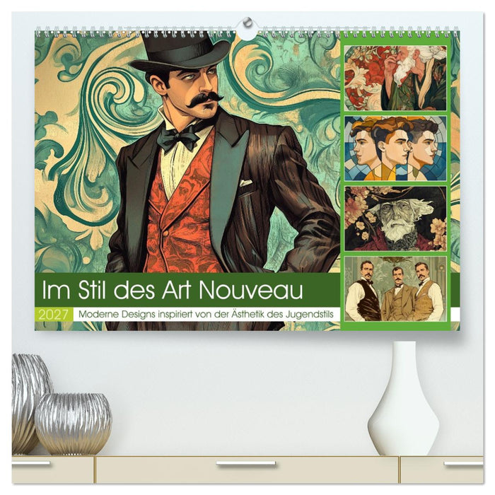 Im Stil des Art Nouveau (CALVENDO Premium Wandkalender 2027)