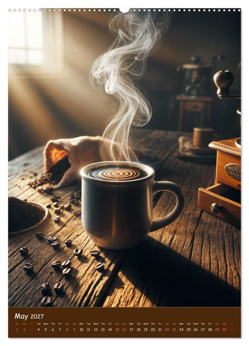 The Soul of Coffee - A Daily Ritual (CALVENDO Monthly Calendar 2027)