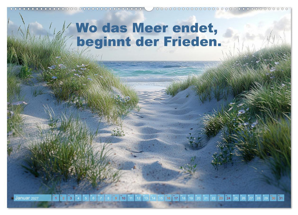 Wortperlen (CALVENDO Premium Wandkalender 2027)