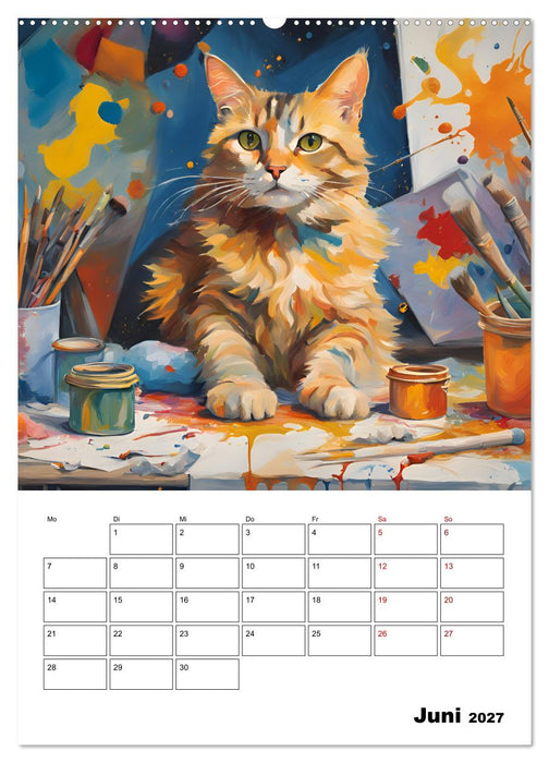 Katzenmagie (CALVENDO Wandkalender 2027)