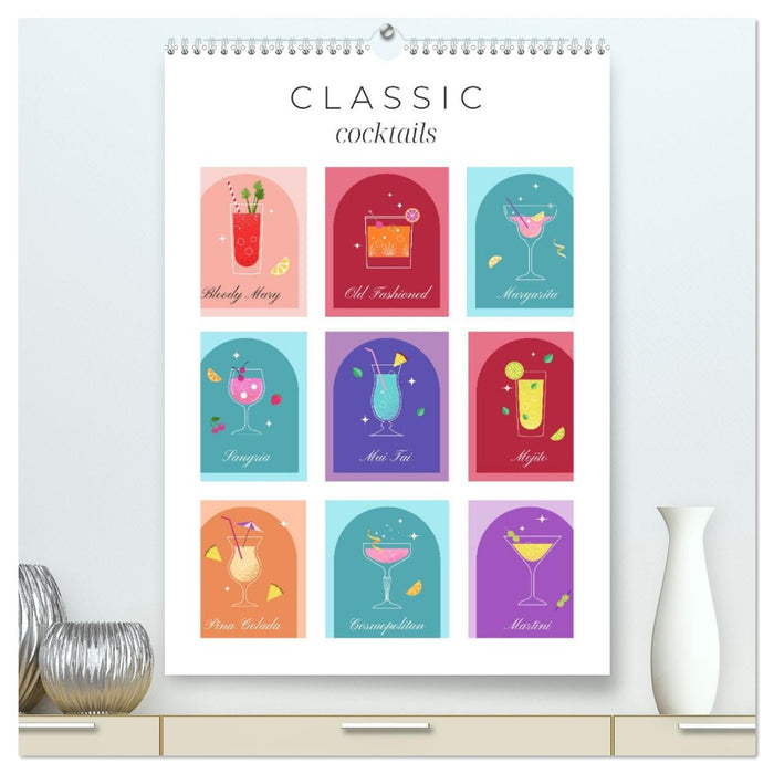 Classic Cocktails (CALVENDO Premium-Calendar 2027)