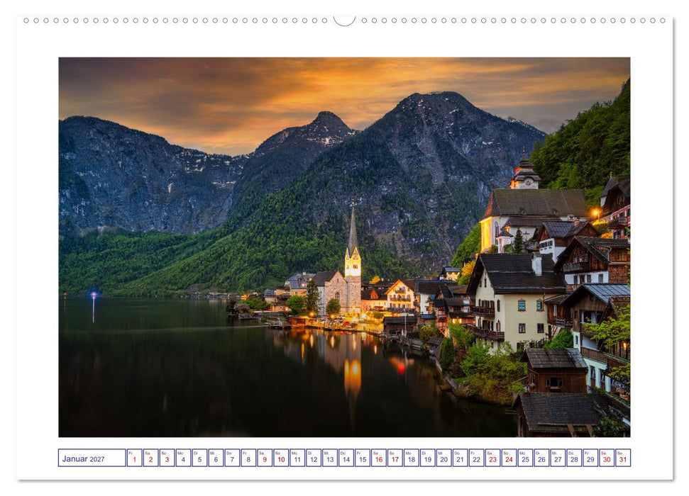 Traumziel Hallstatt in Österreich (CALVENDO Wandkalender 2027)