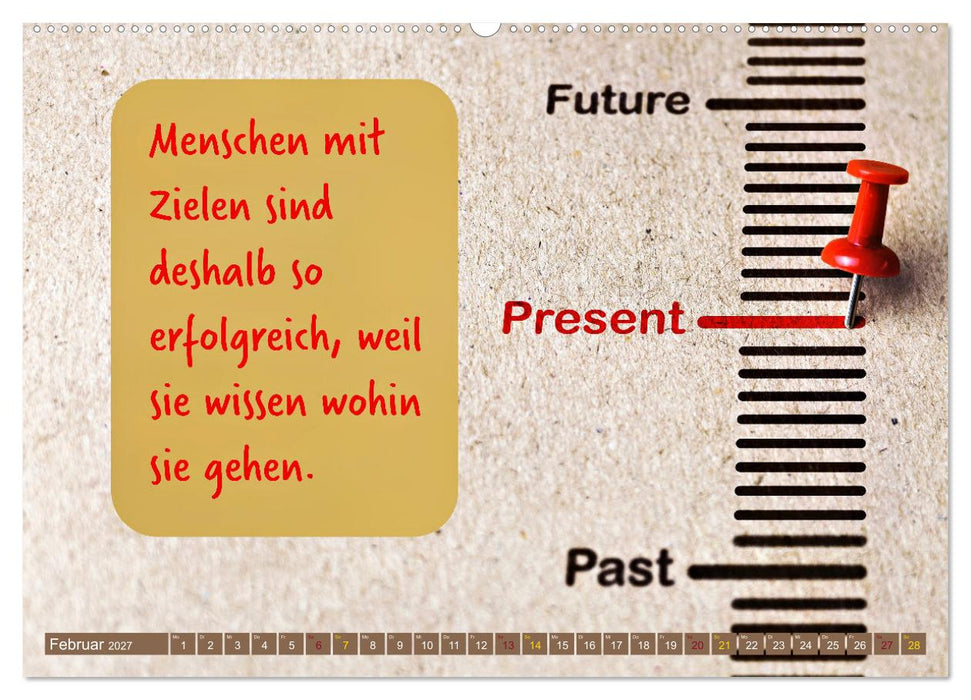 Im Flow der Zeit - im Hier und Jetzt (CALVENDO Wandkalender 2027)