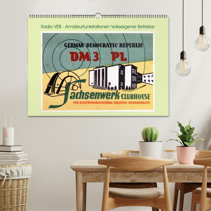 Radio VEB - Amateurfunkstationen Volkseigener Betriebe (CALVENDO Wandkalender 2027)