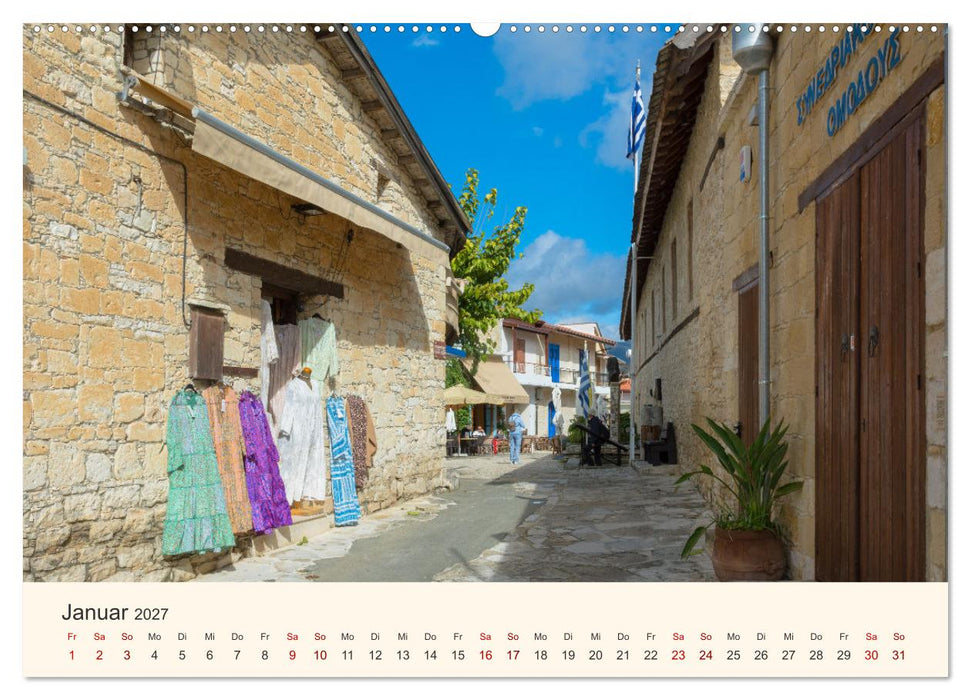 Zypern erleben (CALVENDO Wandkalender 2027)