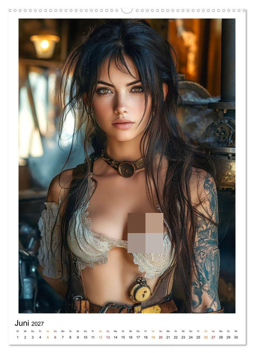 Tattoo Schönheiten - erotische Eleganz (CALVENDO Wandkalender 2027)
