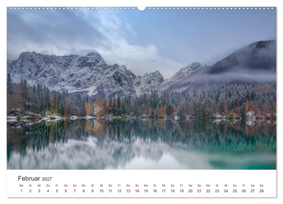 Bezaubernde Bergseen (CALVENDO Premium Wandkalender 2027)