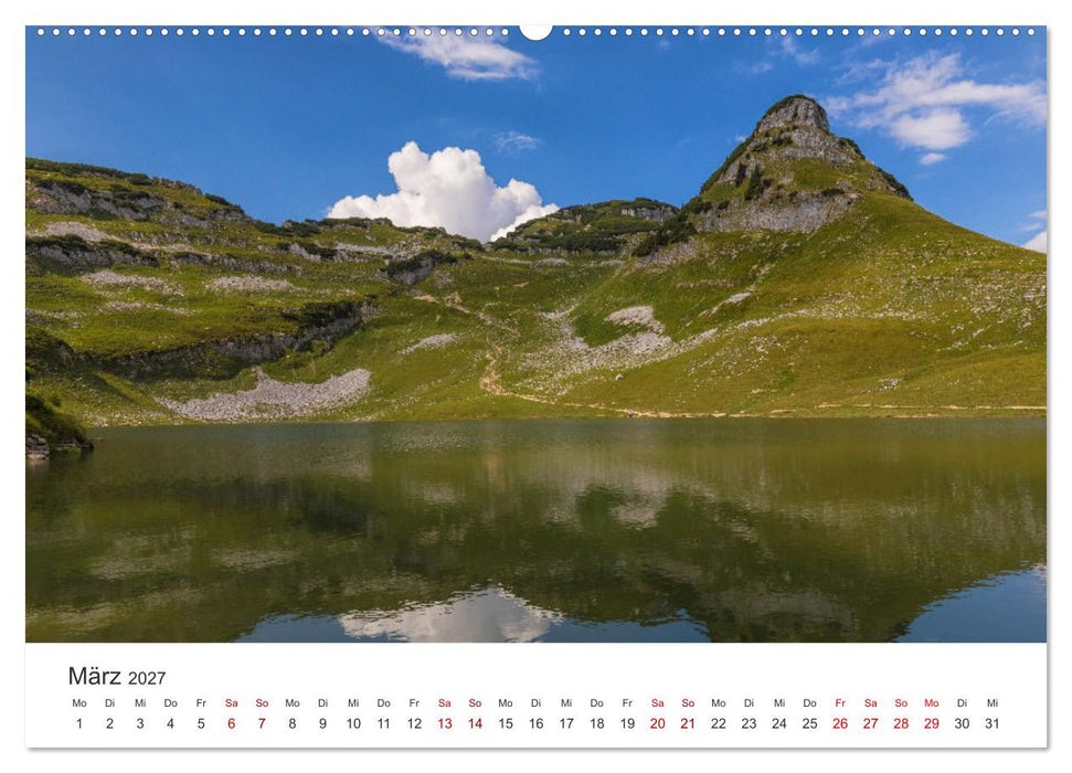 Bezaubernde Bergseen (CALVENDO Premium Wandkalender 2027)