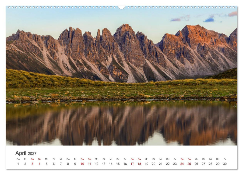 Bezaubernde Bergseen (CALVENDO Premium Wandkalender 2027)
