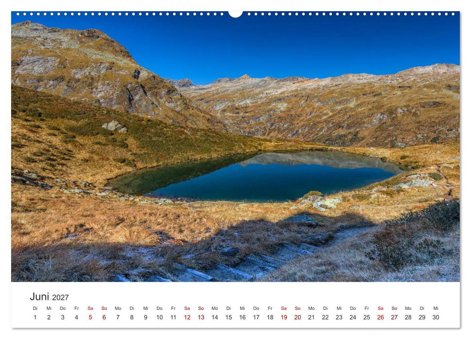 Bezaubernde Bergseen (CALVENDO Premium Wandkalender 2027)