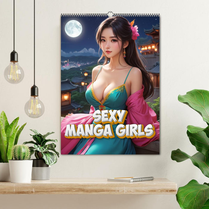 Sexy Manga Girls (CALVENDO Wandkalender 2027)