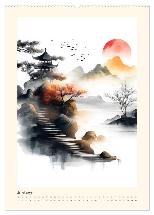 Japan - Momente der Stille (CALVENDO Wandkalender 2027)