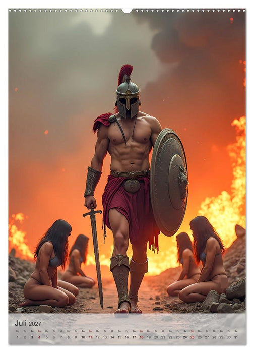Spicy - Griechische Mythologie (CALVENDO Premium Wandkalender 2027)