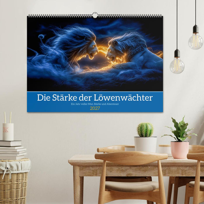 Die Stärke der Löwenwächter (CALVENDO Wandkalender 2027)
