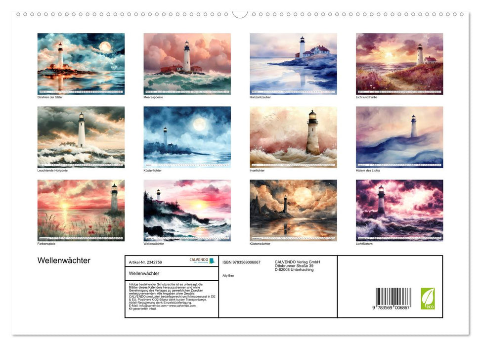 Wellenwächter (CALVENDO Premium Wandkalender 2027)
