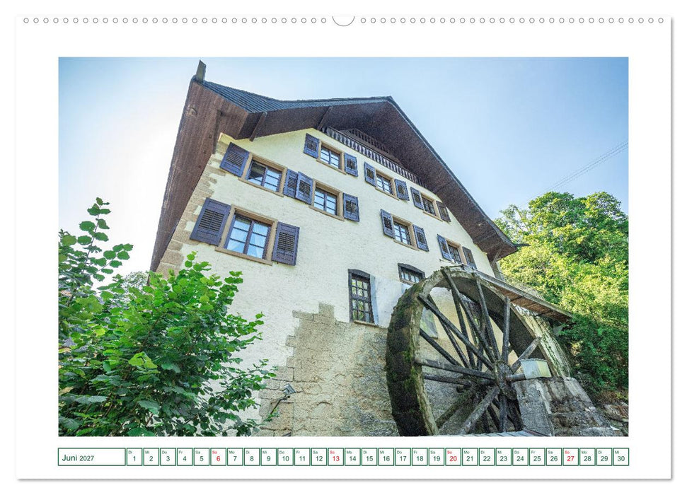 Tengen und Blumenfeld - Kleinstadtperlen des Hegaus (CALVENDO Wandkalender 2027)