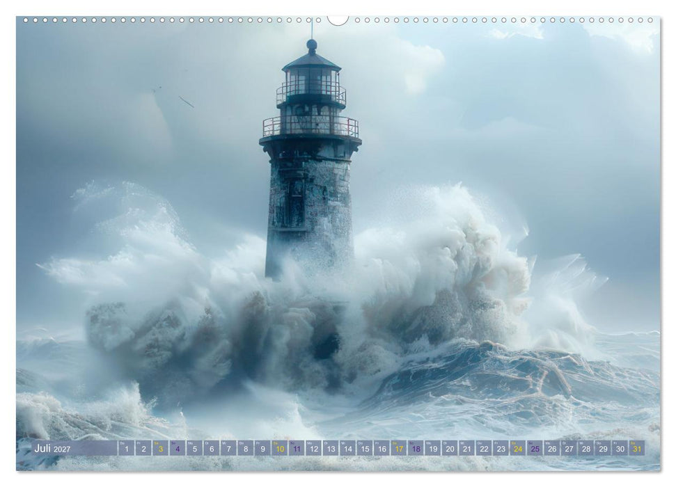 Stürmisch wildes Wetter (CALVENDO Premium Wandkalender 2027)