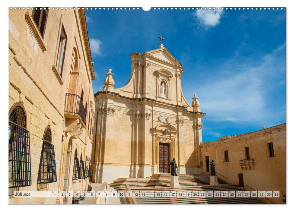 Malta - Wo Geschichte lebendig ist (CALVENDO Premium Wandkalender 2027)