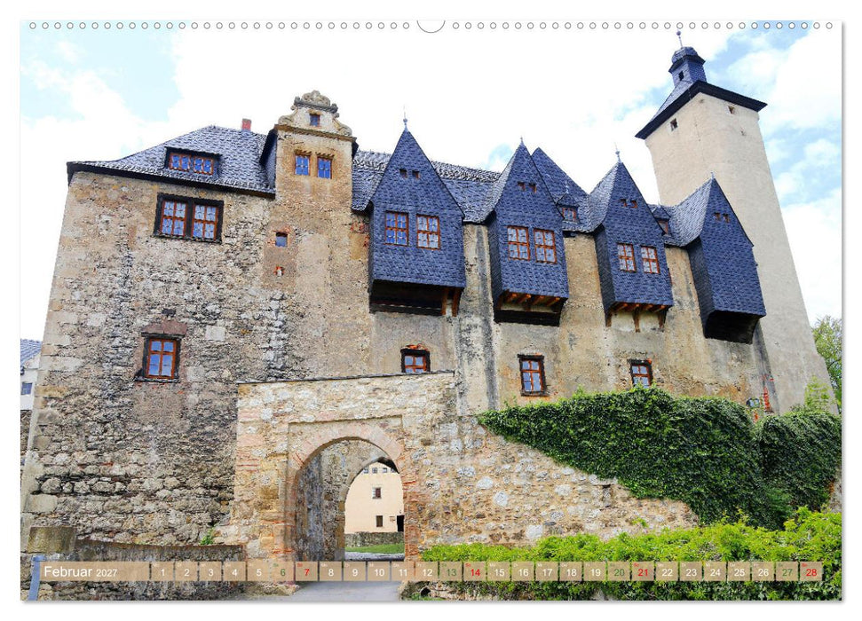Rund um Pößneck - Im Saale-Orla-Kreis (CALVENDO Premium Wandkalender 2027)
