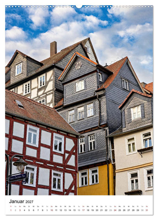 Marburg - Die Perle an der Lahn (CALVENDO Wandkalender 2027)