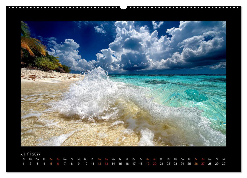 Paradiesische Inselwelten (CALVENDO Wandkalender 2027)