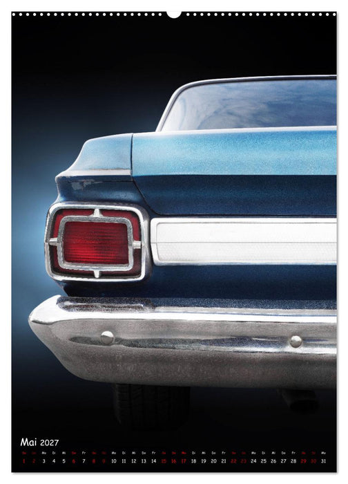 Amerikanische Autos 1950er bis 1980er Favoriten (CALVENDO Wandkalender 2027)
