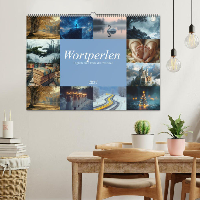 Wortperlen (CALVENDO Wandkalender 2027)