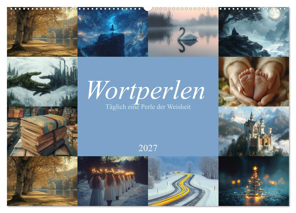 Wortperlen (CALVENDO Wandkalender 2027)