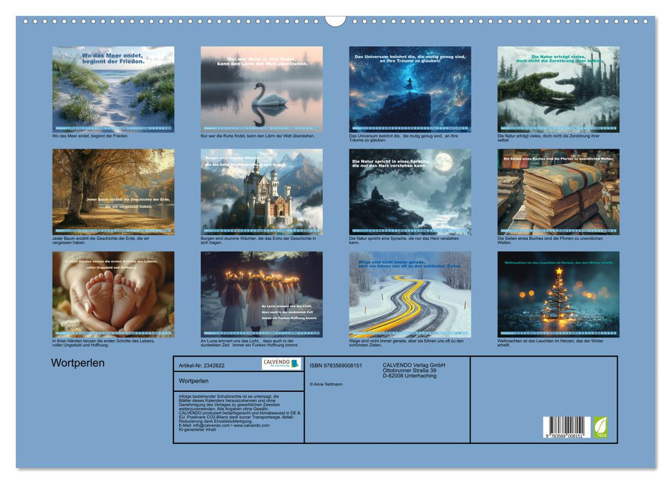 Wortperlen (CALVENDO Wandkalender 2027)