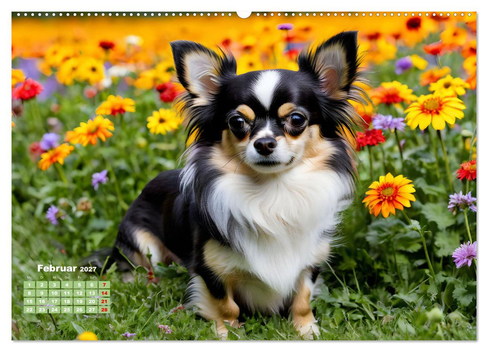 Chihuahua - der mutige Winzling (CALVENDO Wandkalender 2027)