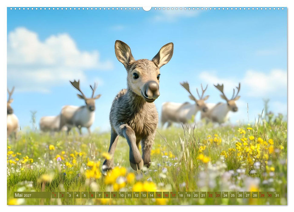 Emil und die Wunder der Natur (CALVENDO Wandkalender 2027)