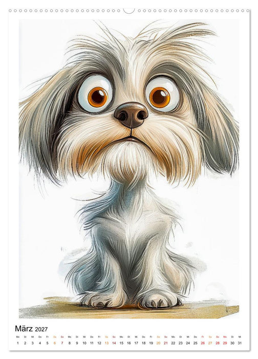 Hunde mit Humor (CALVENDO Wandkalender 2027)