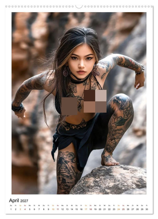 Tattoo Dreams - Sinnliche Kunstwerke (CALVENDO Wandkalender 2027)