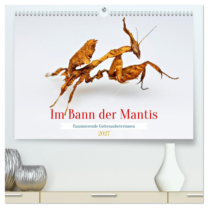 Im Bann der Mantis (CALVENDO Premium Wandkalender 2027)
