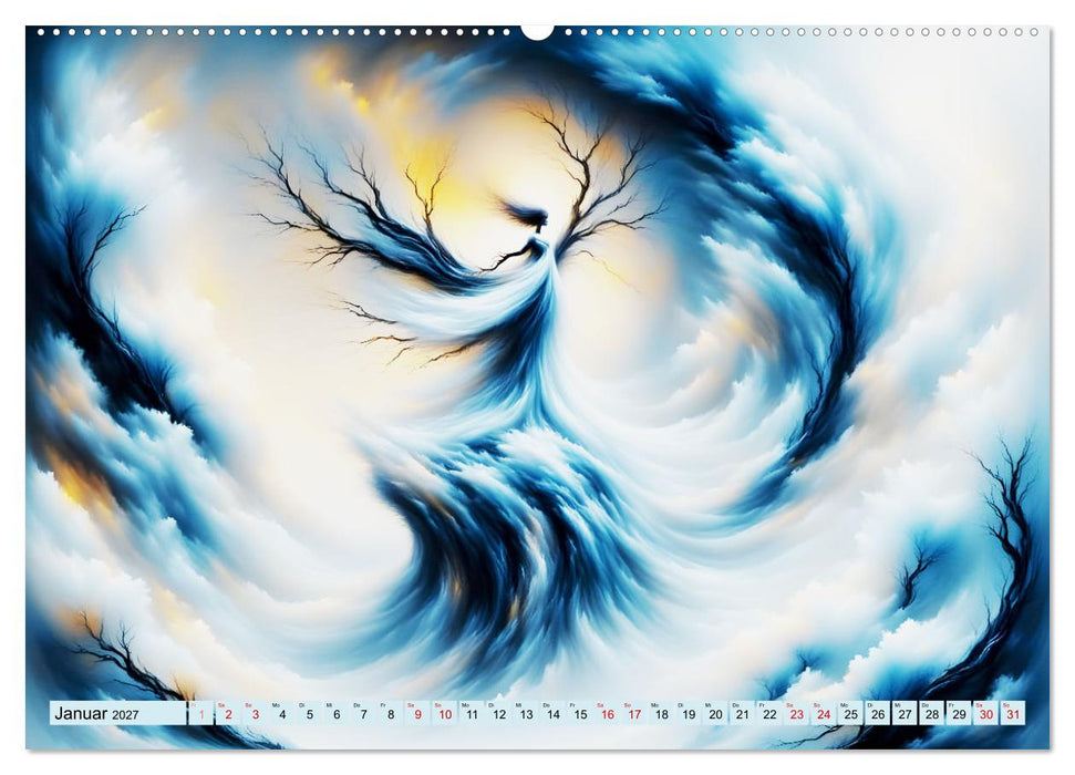 Die Magie der Natur Monatsköniginnen (CALVENDO Wandkalender 2027)