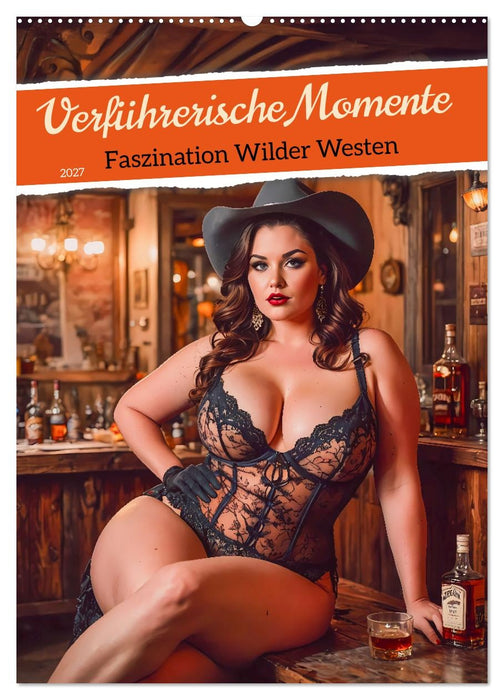 Verführerische Momente - Faszination Wilder Westen (CALVENDO Wandkalender 2027)