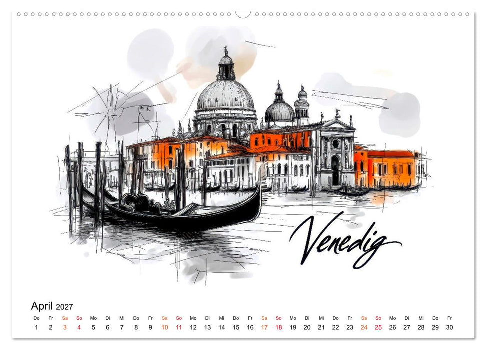 Traumziele der Erde - Kalender für Entdecker (CALVENDO Wandkalender 2027)