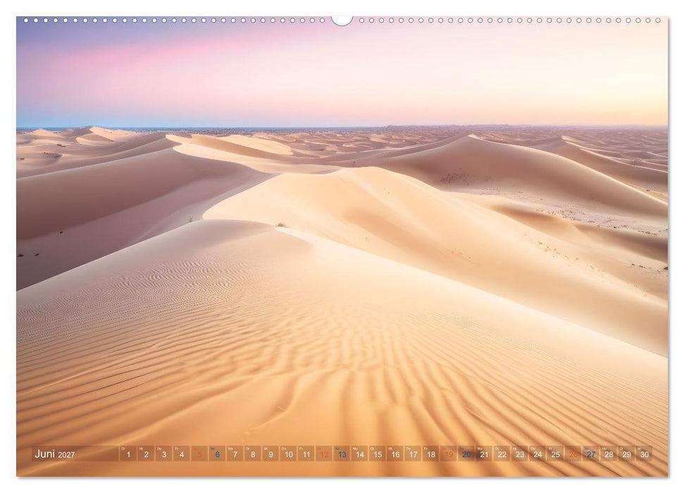 Sanddünen In der Wüste und am Meer (CALVENDO Premium Wandkalender 2027)