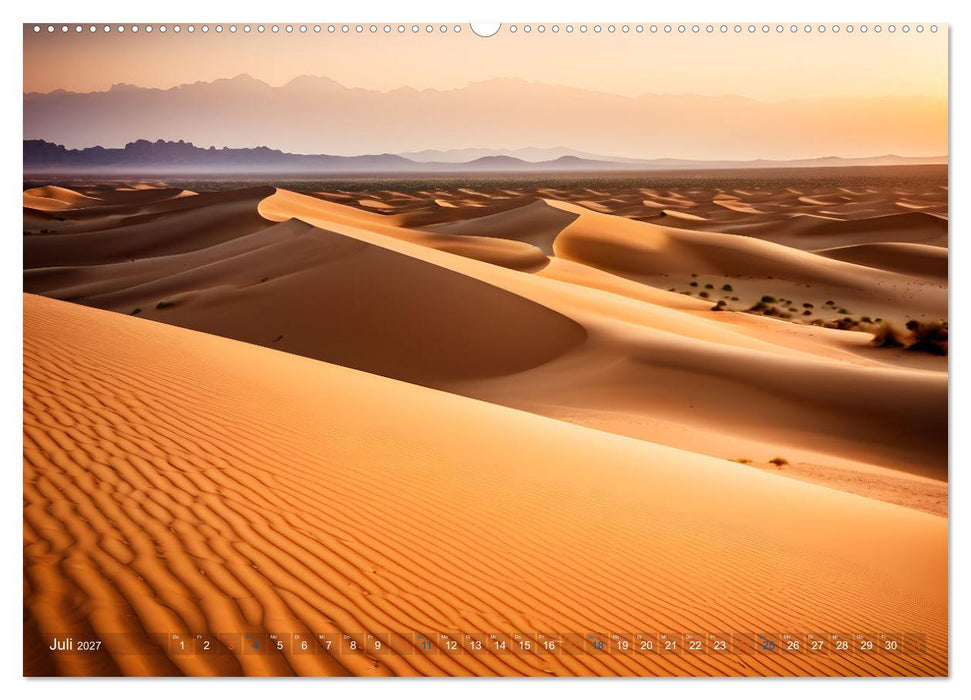 Sanddünen In der Wüste und am Meer (CALVENDO Premium Wandkalender 2027)