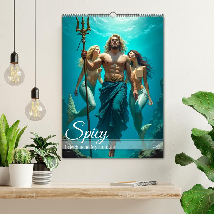 Spicy - Griechische Mythologie (CALVENDO Wandkalender 2027)