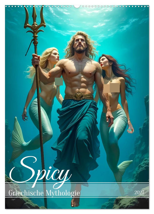 Spicy - Griechische Mythologie (CALVENDO Wandkalender 2027)
