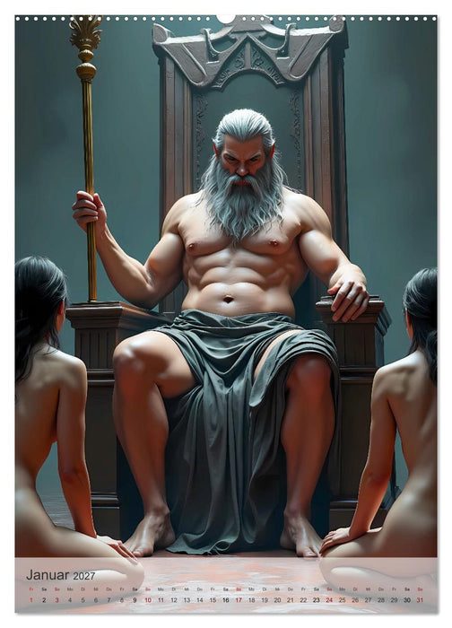Spicy - Griechische Mythologie (CALVENDO Wandkalender 2027)